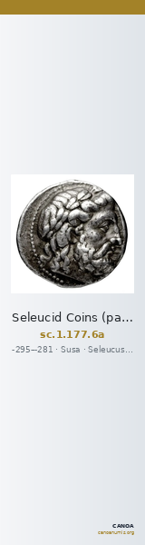 Seleucid Coins (part 1) 177.6a — CANOA
