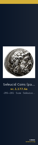 Seleucid Coins (part 1) 177.6a — CANOA
