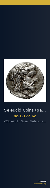 Seleucid Coins (part 1) 177.6c — CANOA