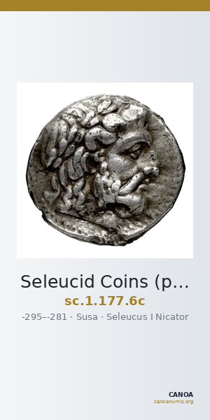 Seleucid Coins (part 1) 177.6c — CANOA