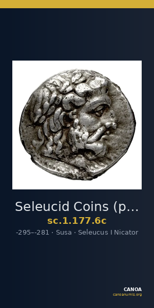 Seleucid Coins (part 1) 177.6c — CANOA