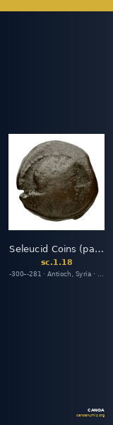 Seleucid Coins (part 1) 18 — CANOA
