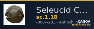 Seleucid Coins (part 1) 18 — CANOA