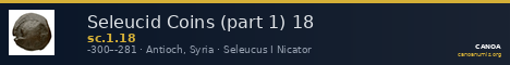 Seleucid Coins (part 1) 18 — CANOA