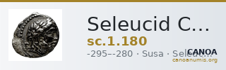Seleucid Coins (part 1) 180 — CANOA
