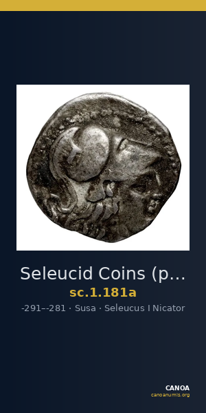 Seleucid Coins (part 1) 181a — CANOA