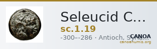 Seleucid Coins (part 1) 19 — CANOA