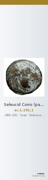 Seleucid Coins (part 1) 191.1 — CANOA