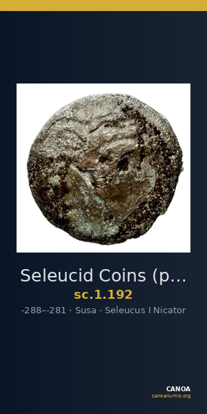 Seleucid Coins (part 1) 192 — CANOA