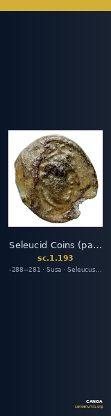 Seleucid Coins (part 1) 193 — CANOA