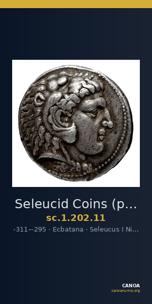 Seleucid Coins (part 1) 202.11 — CANOA