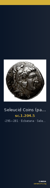 Seleucid Coins (part 1) 204.5 — CANOA