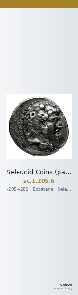 Seleucid Coins (part 1) 205.6 — CANOA