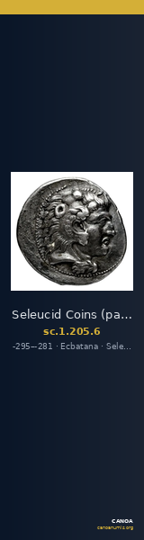 Seleucid Coins (part 1) 205.6 — CANOA