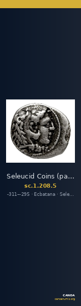 Seleucid Coins (part 1) 208.5 — CANOA