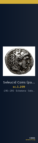 Seleucid Coins (part 1) 209 — CANOA