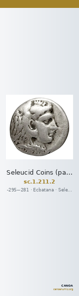Seleucid Coins (part 1) 211.2 — CANOA