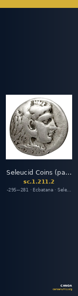 Seleucid Coins (part 1) 211.2 — CANOA