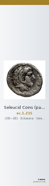 Seleucid Coins (part 1) 215 — CANOA