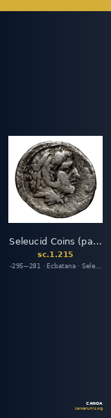 Seleucid Coins (part 1) 215 — CANOA