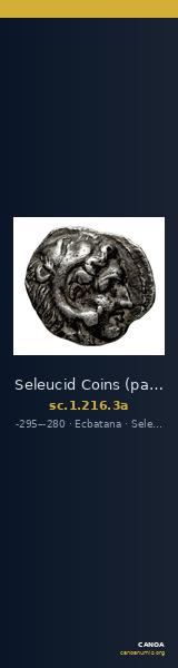 Seleucid Coins (part 1) 216.3a — CANOA