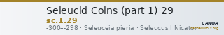 Seleucid Coins (part 1) 29 — CANOA