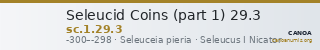 Seleucid Coins (part 1) 29.3 — CANOA