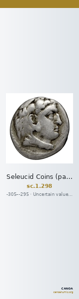 Seleucid Coins (part 1) 298 — CANOA