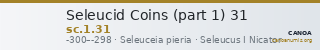 Seleucid Coins (part 1) 31 — CANOA