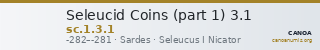 Seleucid Coins (part 1) 3.1 — CANOA