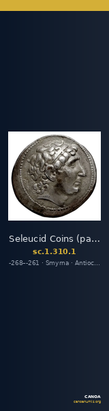 Seleucid Coins (part 1) 310.1 — CANOA