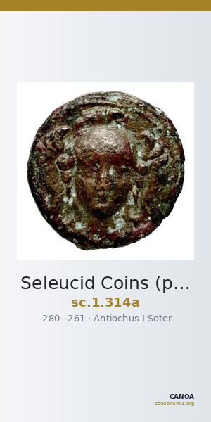Seleucid Coins (part 1) 314a — CANOA