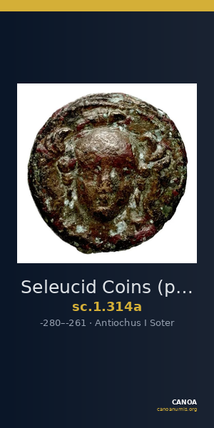 Seleucid Coins (part 1) 314a — CANOA