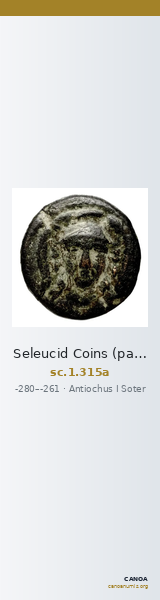 Seleucid Coins (part 1) 315a — CANOA