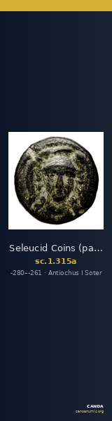 Seleucid Coins (part 1) 315a — CANOA