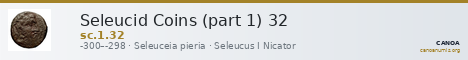 Seleucid Coins (part 1) 32 — CANOA