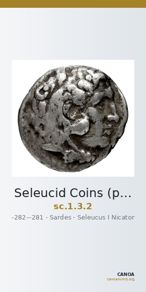 Seleucid Coins (part 1) 3.2 — CANOA