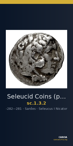 Seleucid Coins (part 1) 3.2 — CANOA