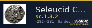 Seleucid Coins (part 1) 3.2 — CANOA