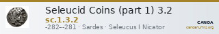 Seleucid Coins (part 1) 3.2 — CANOA