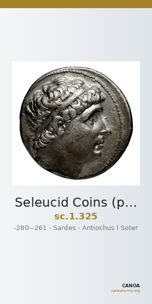 Seleucid Coins (part 1) 325 — CANOA