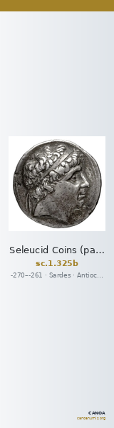 Seleucid Coins (part 1) 325b — CANOA