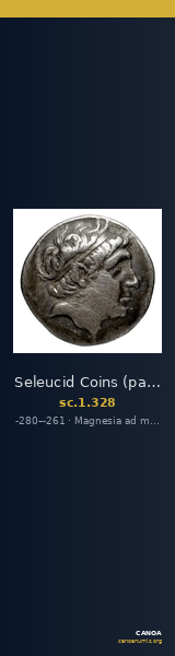 Seleucid Coins (part 1) 328 — CANOA