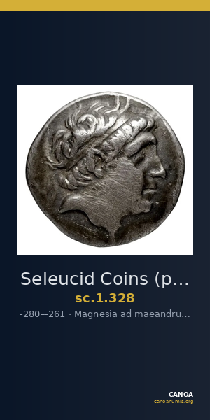 Seleucid Coins (part 1) 328 — CANOA