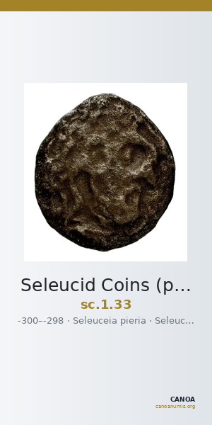 Seleucid Coins (part 1) 33 — CANOA