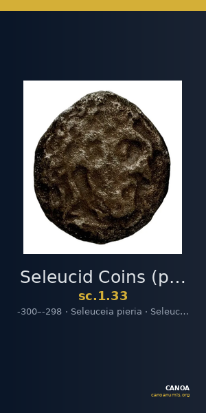 Seleucid Coins (part 1) 33 — CANOA