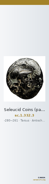 Seleucid Coins (part 1) 332.3 — CANOA