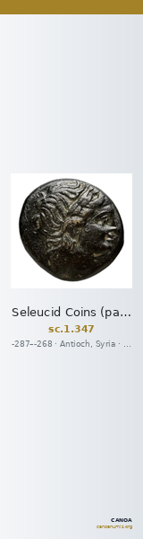 Seleucid Coins (part 1) 347 — CANOA
