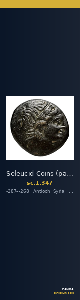 Seleucid Coins (part 1) 347 — CANOA