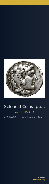 Seleucid Coins (part 1) 357.7 — CANOA